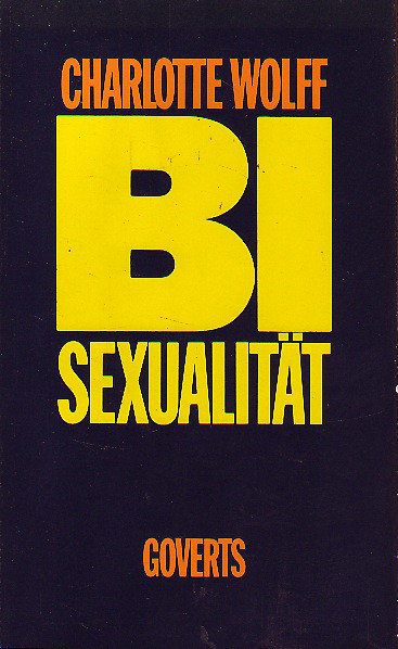 Charlotte Wolff // Bisexualit&auml;t