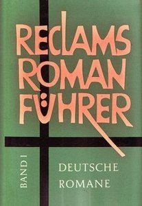 Johannes Beer///Reclams Romanf&uuml;hrer.Band 1 