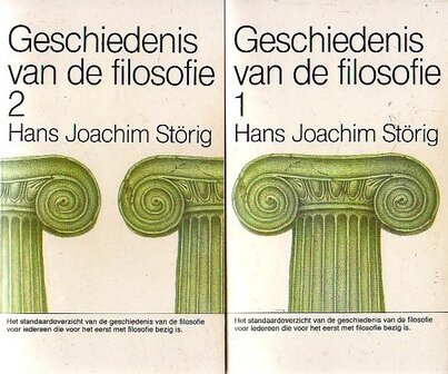 Hans Joachim Storig//Geschiedenis van de Filosofie 2 delen(aula)