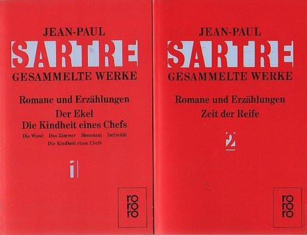 Jean Paul Sartre // Gesammelte werke