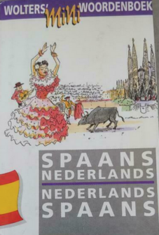 Wolters mini woordenboek Spaans Nederlands, Nederlands Spaans