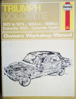 Haynes - Triumph Dolomite 1850 and Dolomite Sprint (1972-1979)