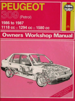 Haynes - Peugeot 309 (petrol) 1986-1987