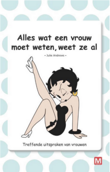 Gerd de Ley // Alles wat een vrouw moet weten, weet ze al