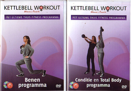 Nederlandse Kettlebell Workout DVD Serie (5 DVD Box)