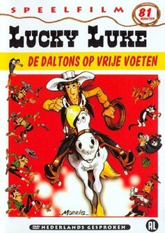 Lucky luke-de daltons op vrije voeten