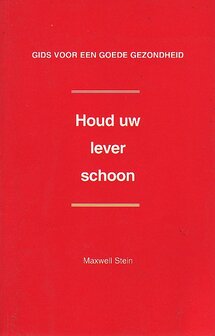 Maxwell Stein // Houd uw lever schoon&nbsp;