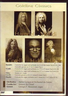 Goldline Classics DVD // Haendel-Vivaldi-Hidas-Corelli-Haydn