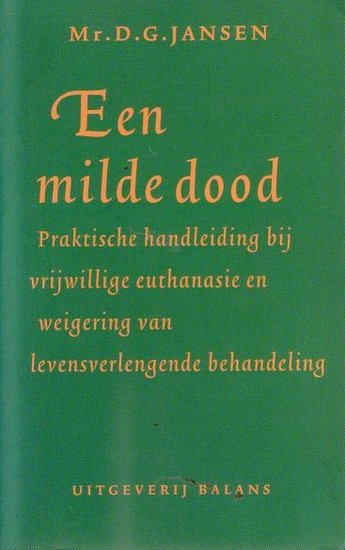 D.G. Jansen // Milde dood (balans)