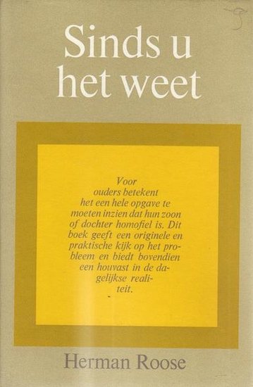 Herman Roose // Sinds u het weet (Ploegsma)