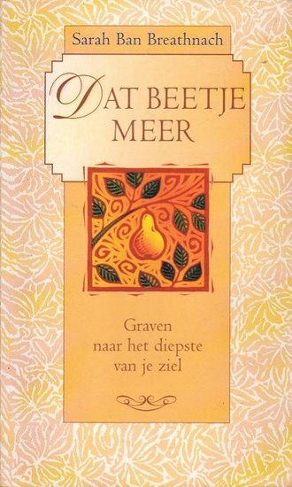 Sarah Ban Breathnach //Dat beetje meer (Boekerij)