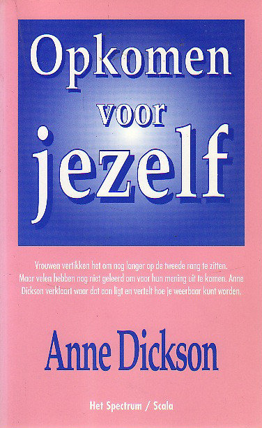 Anne Dickson // Opkomen voor jezelf