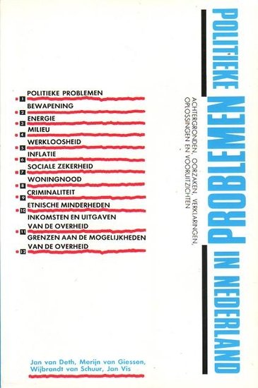 Jan van Deth & Jochum de Graaf // Politieke problemen in Nederland