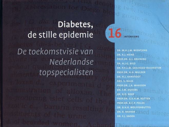 Diabetes, de stille epidemie