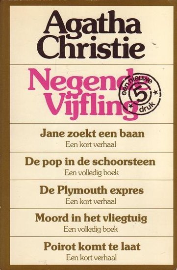 Agatha Christie // Negende vijfling (Sijthoff)