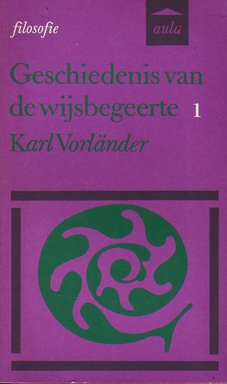 Karl Vorlander // geschiedenis van de wijsbegeerte (Aula)
