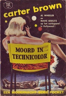 carter brown//moord in technicolor( M 23)