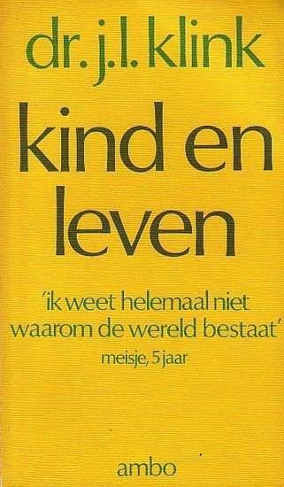 Dr.J.L.Klink // Kind en leven