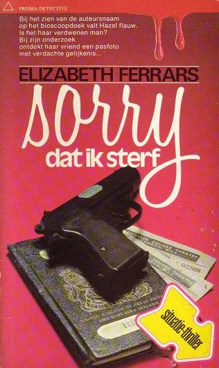 Elizabeth Ferrars//Sorry dat ik sterf(Prisma PD 240)