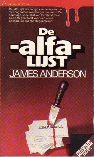 James anderson//De alfa lijst(prisma PD 260)