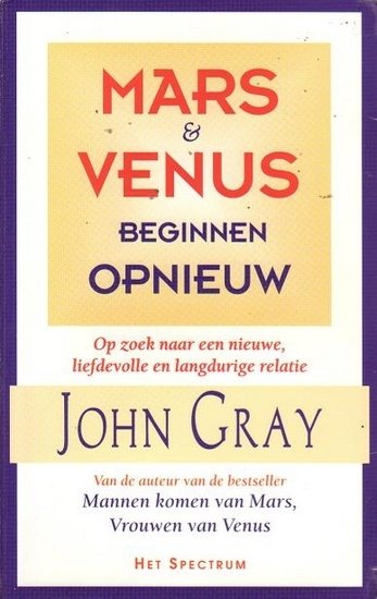 John Gray //Mars & Venus beginnen opnieuw(spectrum)
