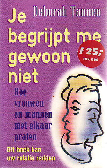 ​Deborah Tannen//Je begrijpt me gewoon niet(ooievaar)