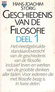 Hans Joachim Storig//Geschiedenis van de Filosofie 2 delen