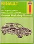 Renault 14 // Haynes manual