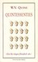W.V.Quine // Quintessenties  (Bert Bakker)