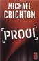 michael crichton////prooi(poema)